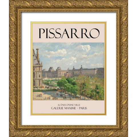 Master Show I Gold Ornate Wood Framed Art Print with Double Matting by Green, Jacob