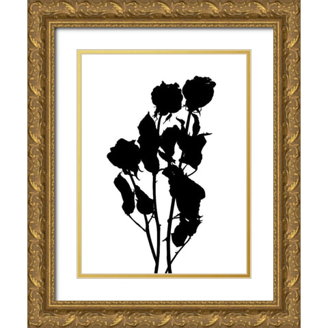 Pressed Memory I Gold Ornate Wood Framed Art Print with Double Matting by Green, Jacob