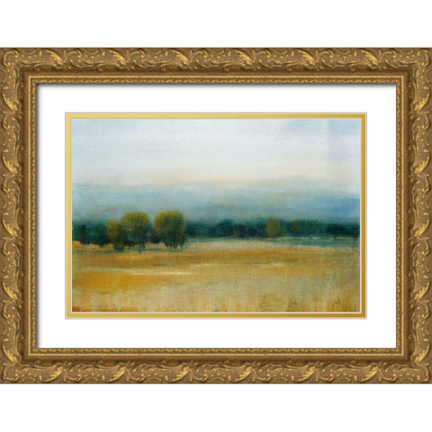 Tranquil Morning I Gold Ornate Wood Framed Art Print with Double Matting by OToole, Tim