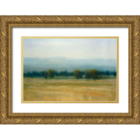Tranquil Morning II Gold Ornate Wood Framed Art Print with Double Matting by OToole, Tim