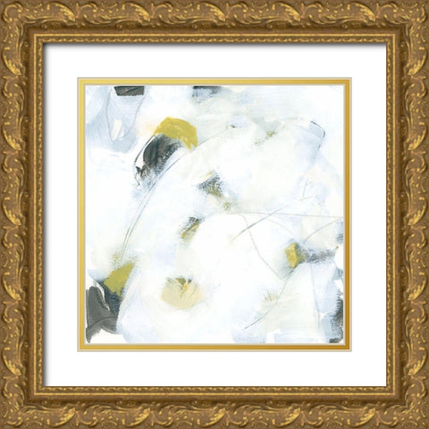 Citron Mix VI Gold Ornate Wood Framed Art Print with Double Matting by Vess, June Erica