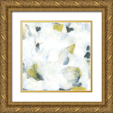 Citron Mix VIII Gold Ornate Wood Framed Art Print with Double Matting by Vess, June Erica