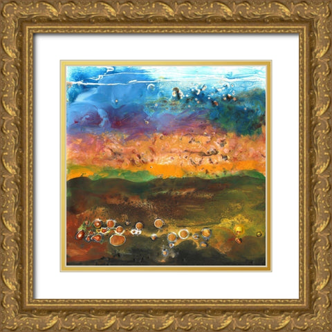 Fable II Gold Ornate Wood Framed Art Print with Double Matting by Longley, Alicia