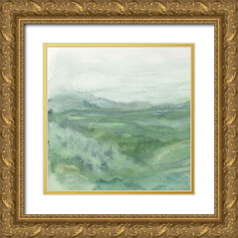 Mountain Passage I Gold Ornate Wood Framed Art Print with Double Matting by Chandler, Sharon
