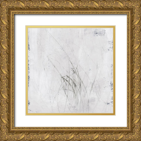 Subtle Scratches I Gold Ornate Wood Framed Art Print with Double Matting by Barnes, Victoria