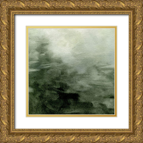Dark Waters II Gold Ornate Wood Framed Art Print with Double Matting by Caroline, Emma