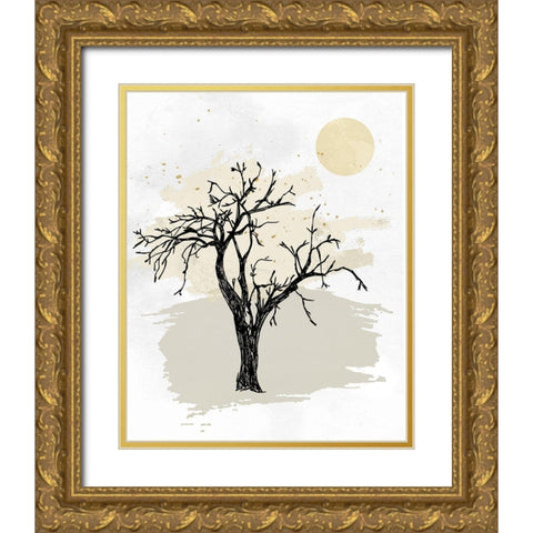 The Nook II Gold Ornate Wood Framed Art Print with Double Matting by Smith, Karen