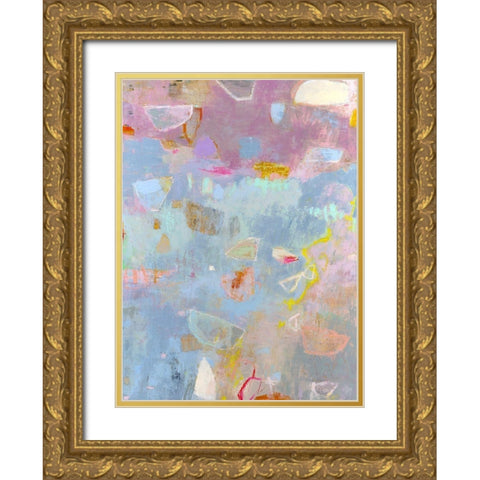 Whilst II Gold Ornate Wood Framed Art Print with Double Matting by Jachimiec, Sue