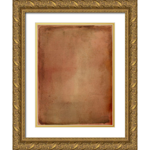 Sepia Submergence III Gold Ornate Wood Framed Art Print with Double Matting by Parker, Jennifer Paxton