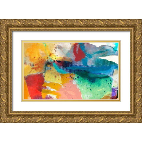 Observation 6 Gold Ornate Wood Framed Art Print with Double Matting by Jasper, Sisa