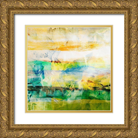 Unfolding II Gold Ornate Wood Framed Art Print with Double Matting by Jasper, Sisa