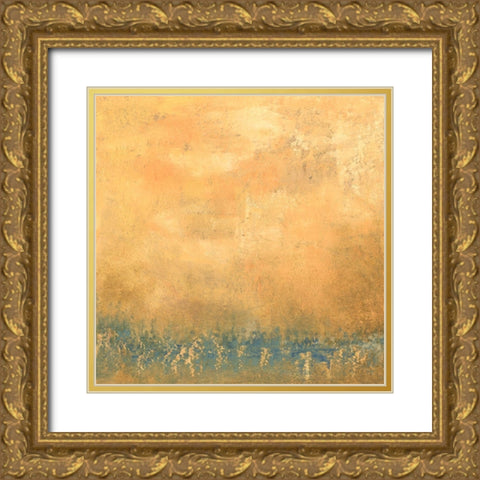 Across the Bay III Gold Ornate Wood Framed Art Print with Double Matting by Gordon, Sharon