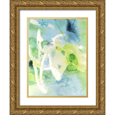 Rising Above III Gold Ornate Wood Framed Art Print with Double Matting by Combs, Joyce
