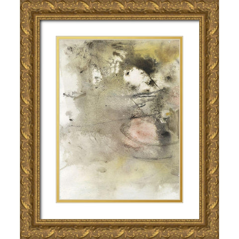 Soft Inspiration I Gold Ornate Wood Framed Art Print with Double Matting by Combs, Joyce