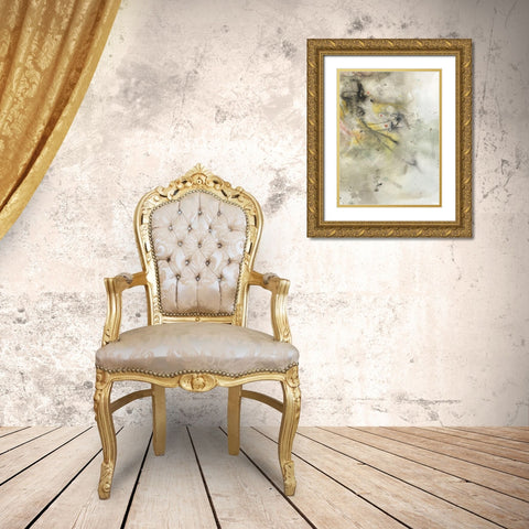 Soft Inspiration II Gold Ornate Wood Framed Art Print with Double Matting by Combs, Joyce