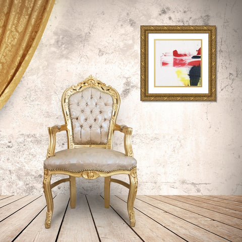 Evolution II Gold Ornate Wood Framed Art Print with Double Matting by Combs, Joyce