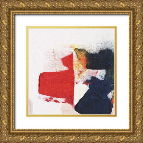 Evolution V Gold Ornate Wood Framed Art Print with Double Matting by Combs, Joyce