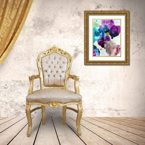 Dreaming II Gold Ornate Wood Framed Art Print with Double Matting by Combs, Joyce