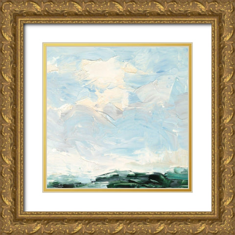 Lost in the Clouds II Gold Ornate Wood Framed Art Print with Double Matting by Harper, Ethan