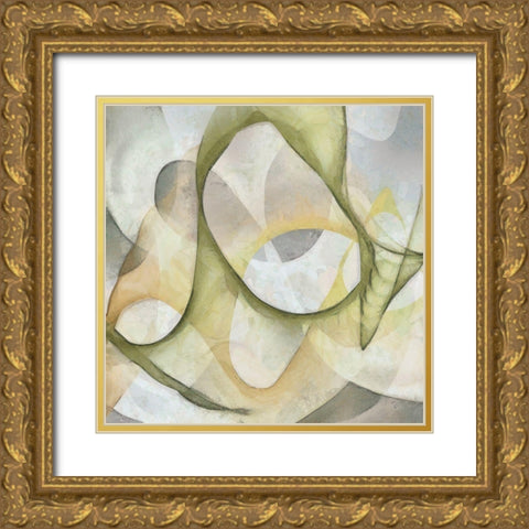 Excursion III Gold Ornate Wood Framed Art Print with Double Matting by Saunders, Alonzo