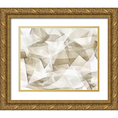 Mindfulness II Gold Ornate Wood Framed Art Print with Double Matting by Saunders, Alonzo