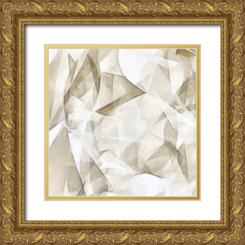 Mindfulness VI Gold Ornate Wood Framed Art Print with Double Matting by Saunders, Alonzo
