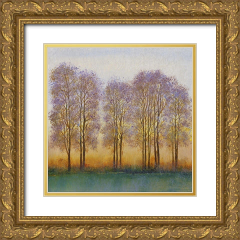 Twilight Glow I Gold Ornate Wood Framed Art Print with Double Matting by OToole, Tim