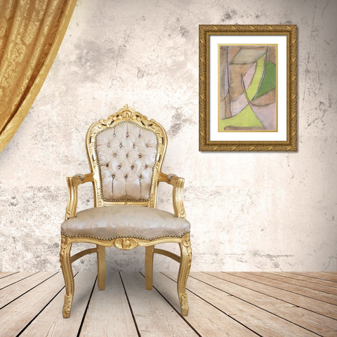 Many Layers II Gold Ornate Wood Framed Art Print with Double Matting by Moore, Regina