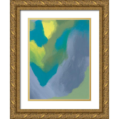 Lost in Memories II Gold Ornate Wood Framed Art Print with Double Matting by Moore, Regina