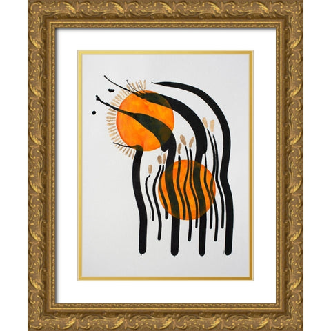 You Shouldnt Have Gold Ornate Wood Framed Art Print with Double Matting by Gianni, Katie