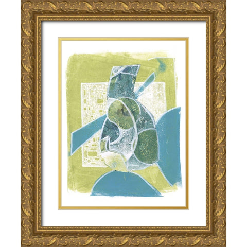 Jubilee Jugs V Gold Ornate Wood Framed Art Print with Double Matting by Combs, Joyce