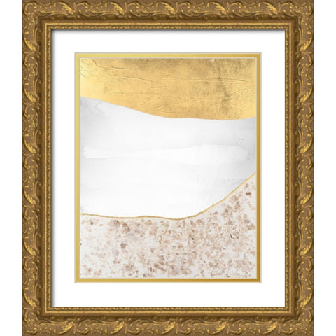 Whitestone II Gold Ornate Wood Framed Art Print with Double Matting by Lam, Vanna