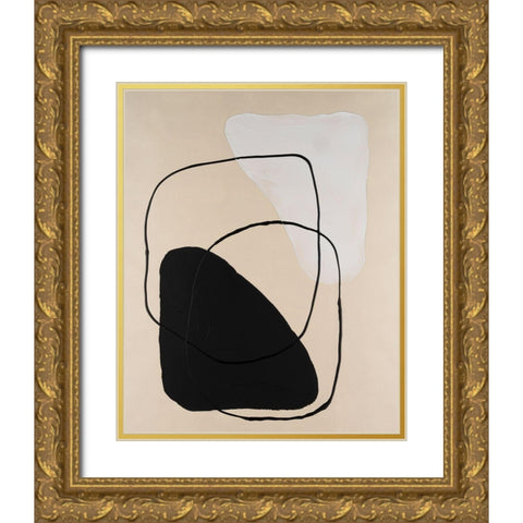 Avant Mod II Gold Ornate Wood Framed Art Print with Double Matting by Lam, Vanna