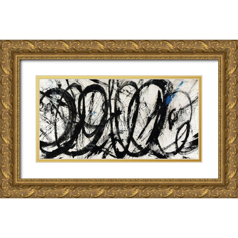 Ampersand Gold Ornate Wood Framed Art Print with Double Matting by Schicker, Joshua