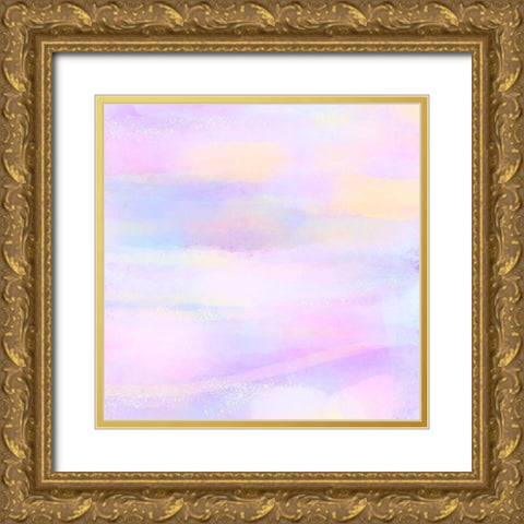 Pastel Dreams I Gold Ornate Wood Framed Art Print with Double Matting by Sizemore, Natalie