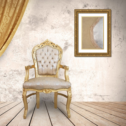 Silver Lake III Gold Ornate Wood Framed Art Print with Double Matting by Willett, Michael