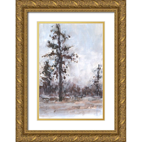 Vintage Tree Moment I Gold Ornate Wood Framed Art Print with Double Matting by Dixon, Samuel
