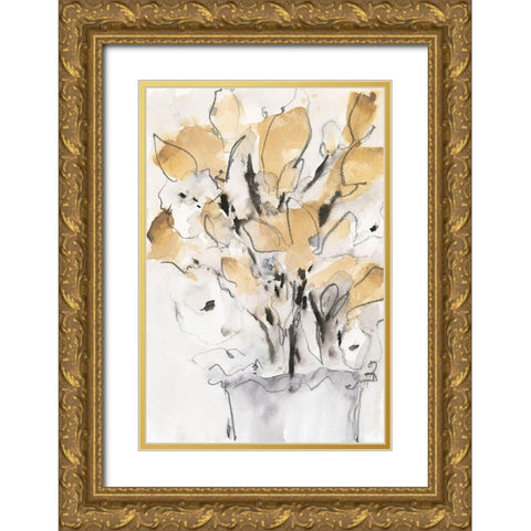 Seasonal Gatherings I Gold Ornate Wood Framed Art Print with Double Matting by Dixon, Samuel