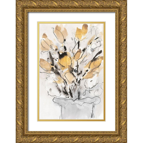 Seasonal Gatherings II Gold Ornate Wood Framed Art Print with Double Matting by Dixon, Samuel