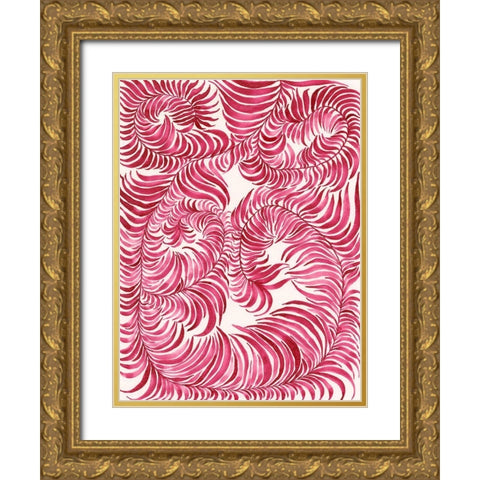 Quiet Harmony II Gold Ornate Wood Framed Art Print with Double Matting by Moore, Regina
