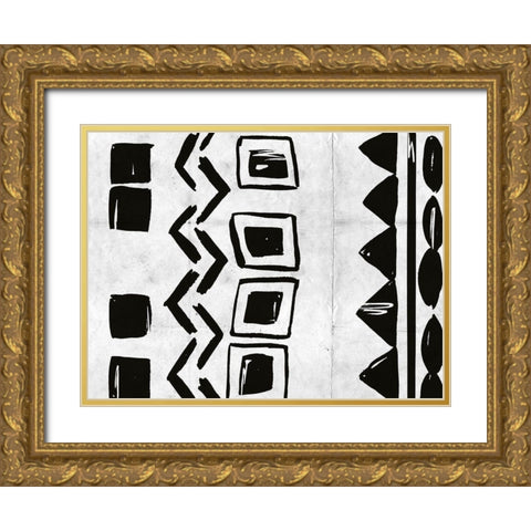 Becoming One II Gold Ornate Wood Framed Art Print with Double Matting by Wang, Melissa