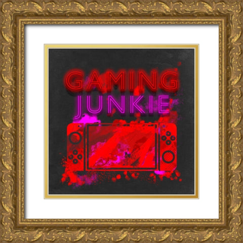 Control Freak I Gold Ornate Wood Framed Art Print with Double Matting by Parker, Jennifer Paxton