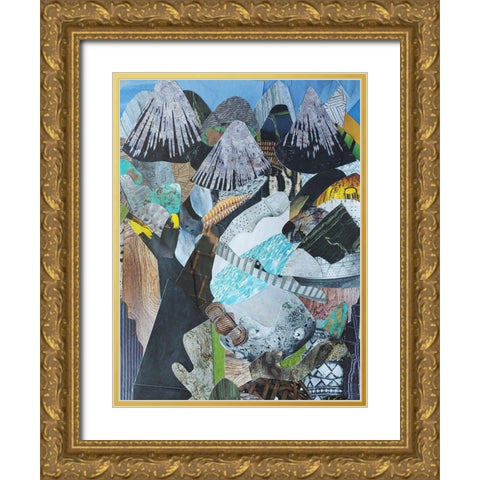 Arizona Highways Gold Ornate Wood Framed Art Print with Double Matting by Good, Coco