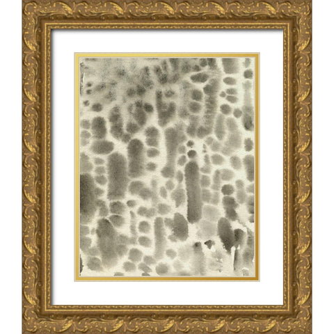 Watercolor Metric I Gold Ornate Wood Framed Art Print with Double Matting by Caroline, Emma