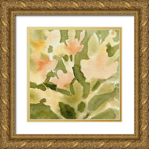 Sweet Bouquet I Gold Ornate Wood Framed Art Print with Double Matting by Caroline, Emma
