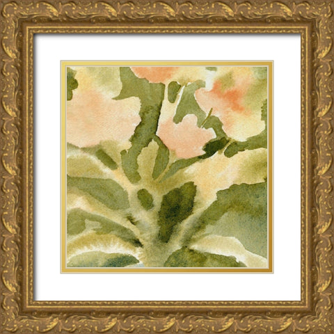 Sweet Bouquet II Gold Ornate Wood Framed Art Print with Double Matting by Caroline, Emma