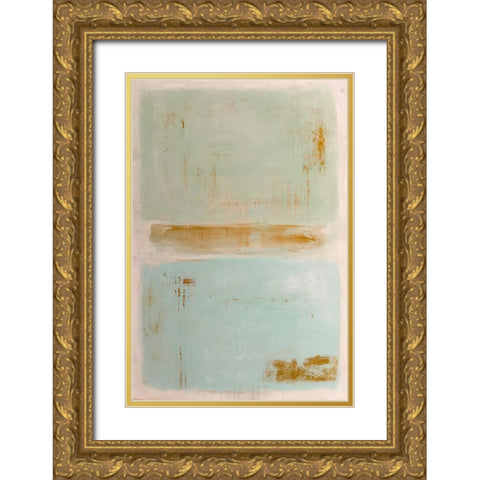 Soft Sided Gold Ornate Wood Framed Art Print with Double Matting by Ashley, Erin