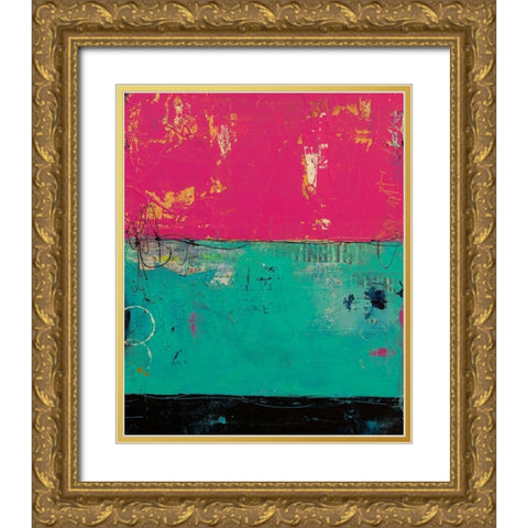Good Mood Gold Ornate Wood Framed Art Print with Double Matting by Ashley, Erin