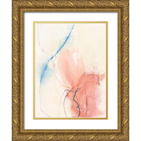 Barxan II Gold Ornate Wood Framed Art Print with Double Matting by Jachimiec, Sue