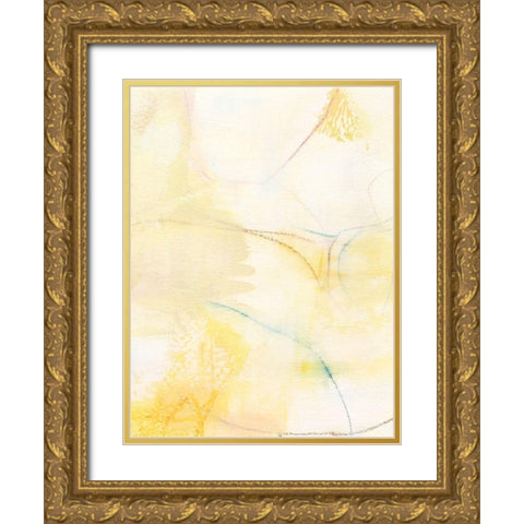 Barxan III Gold Ornate Wood Framed Art Print with Double Matting by Jachimiec, Sue